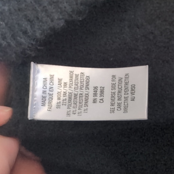 Unique Theory Wool Yak Blend Black Sweater Dress Small - Picture 6 of 8